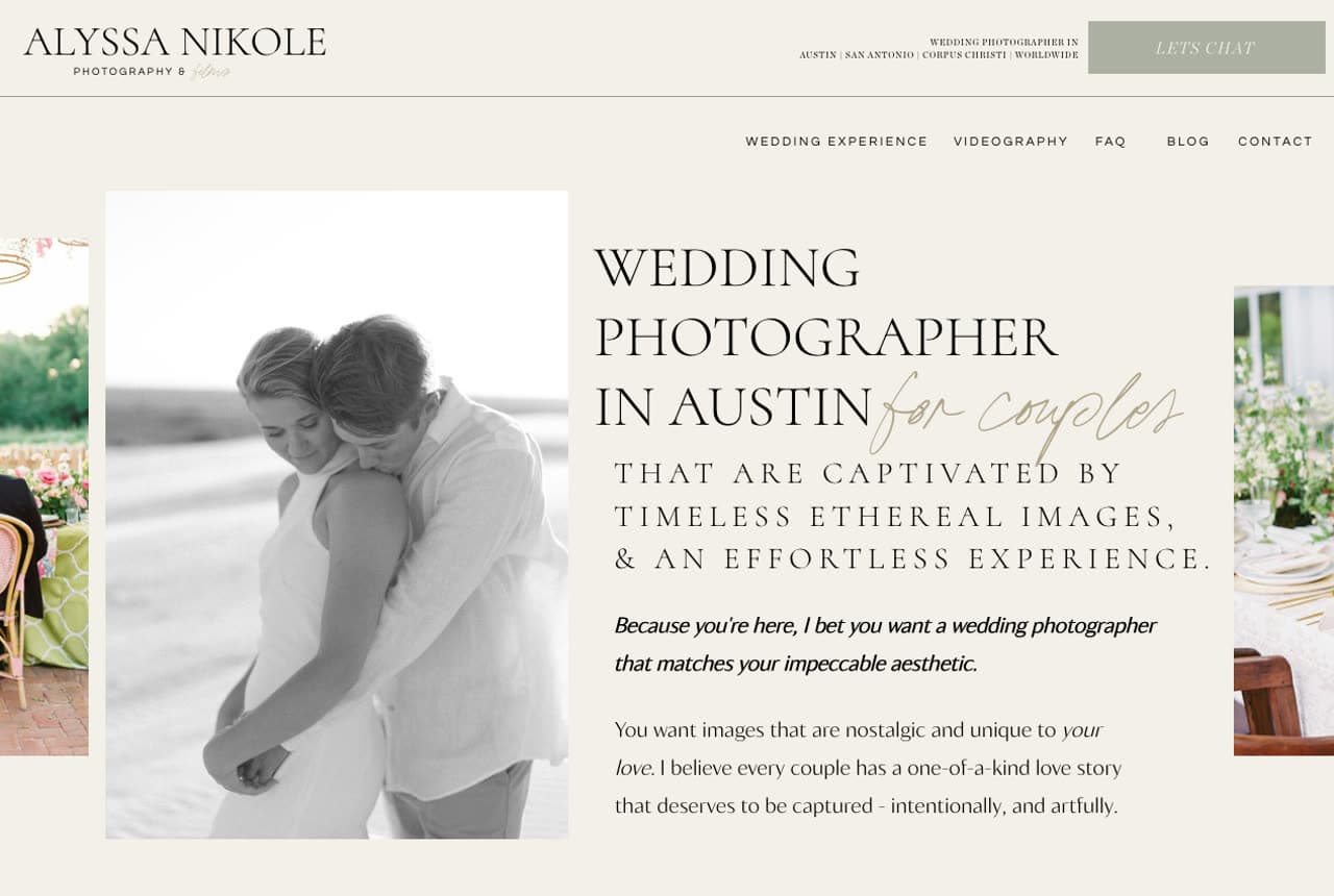 The Best Photography Website Examples, Explained — example