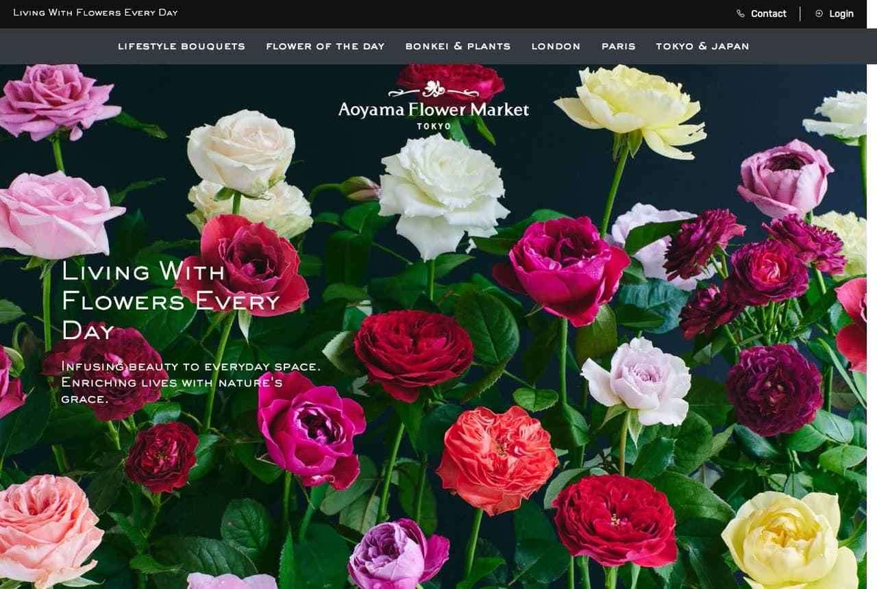 The Best Florist Website Examples, Explained — example