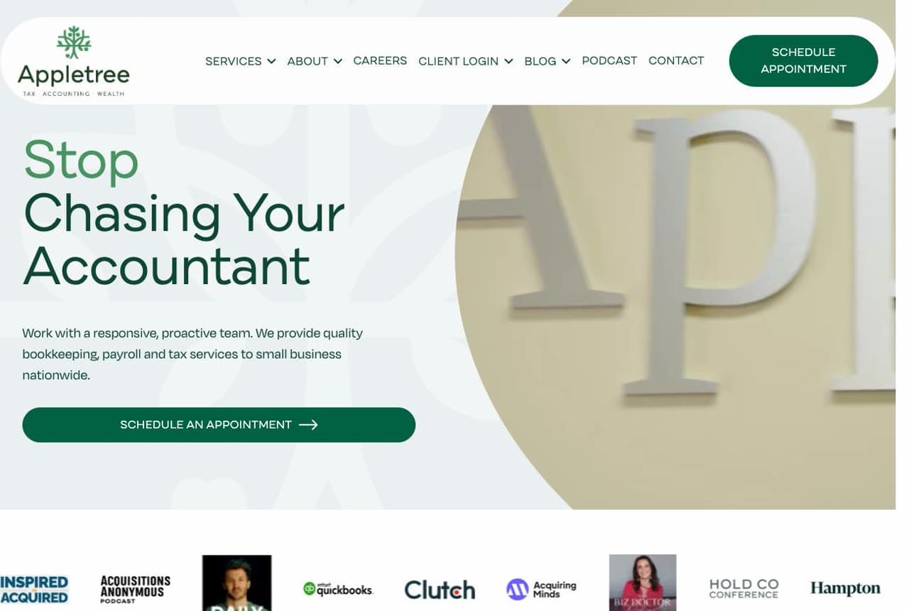 The Best Accounting Website Examples, Explained — example