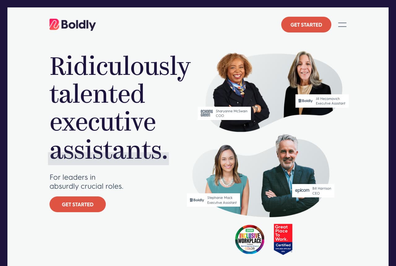 The Best Virtual Assistant Website Examples, Explained — example