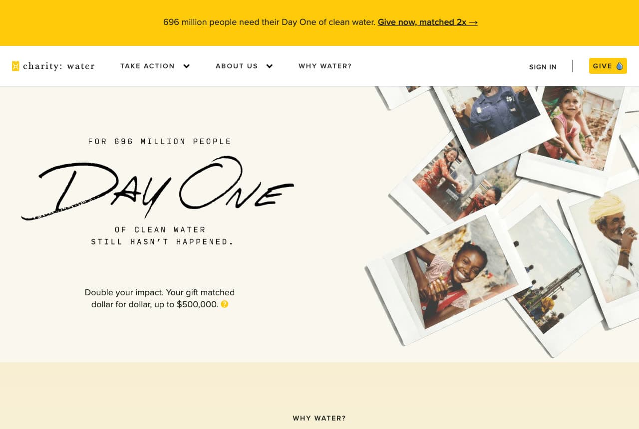 The Best Nonprofit Website Examples, Explained — example