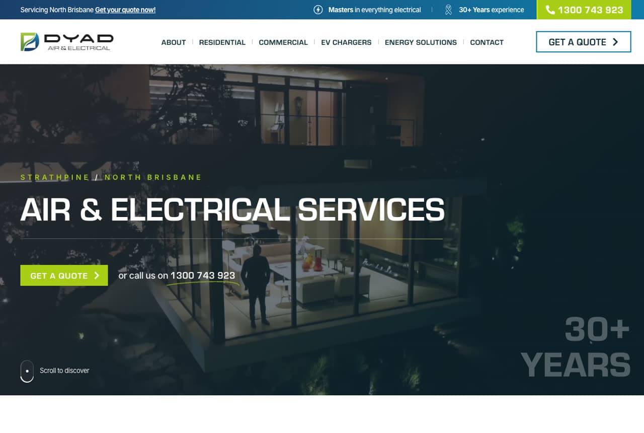 The Best Electrician Website Examples, Explained — example