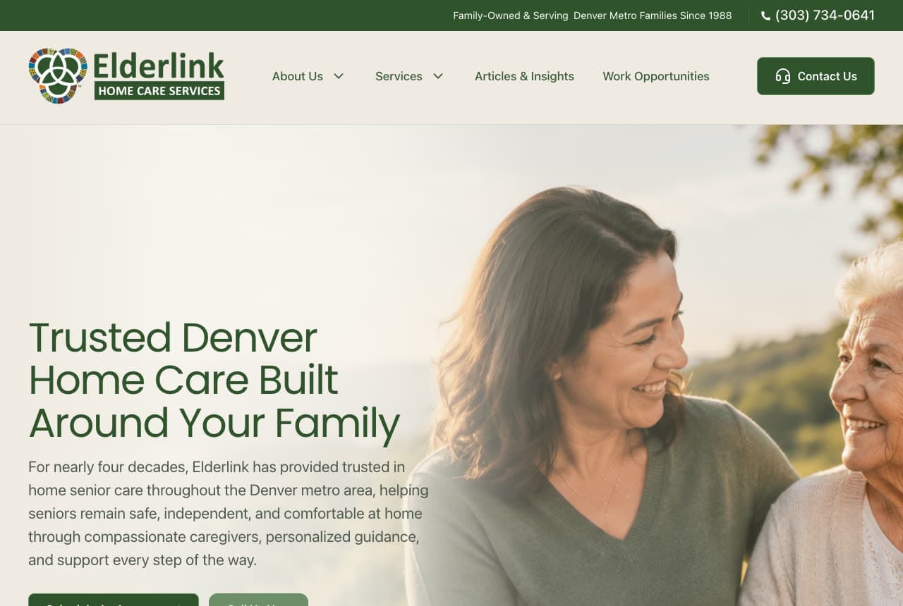 The Best Home Care Website Examples, Explained — example