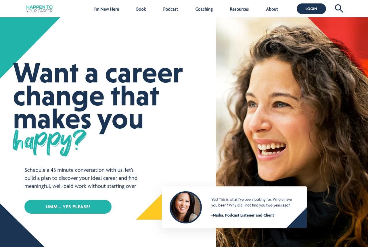 The Best Life Coach Website Examples, Explained — example