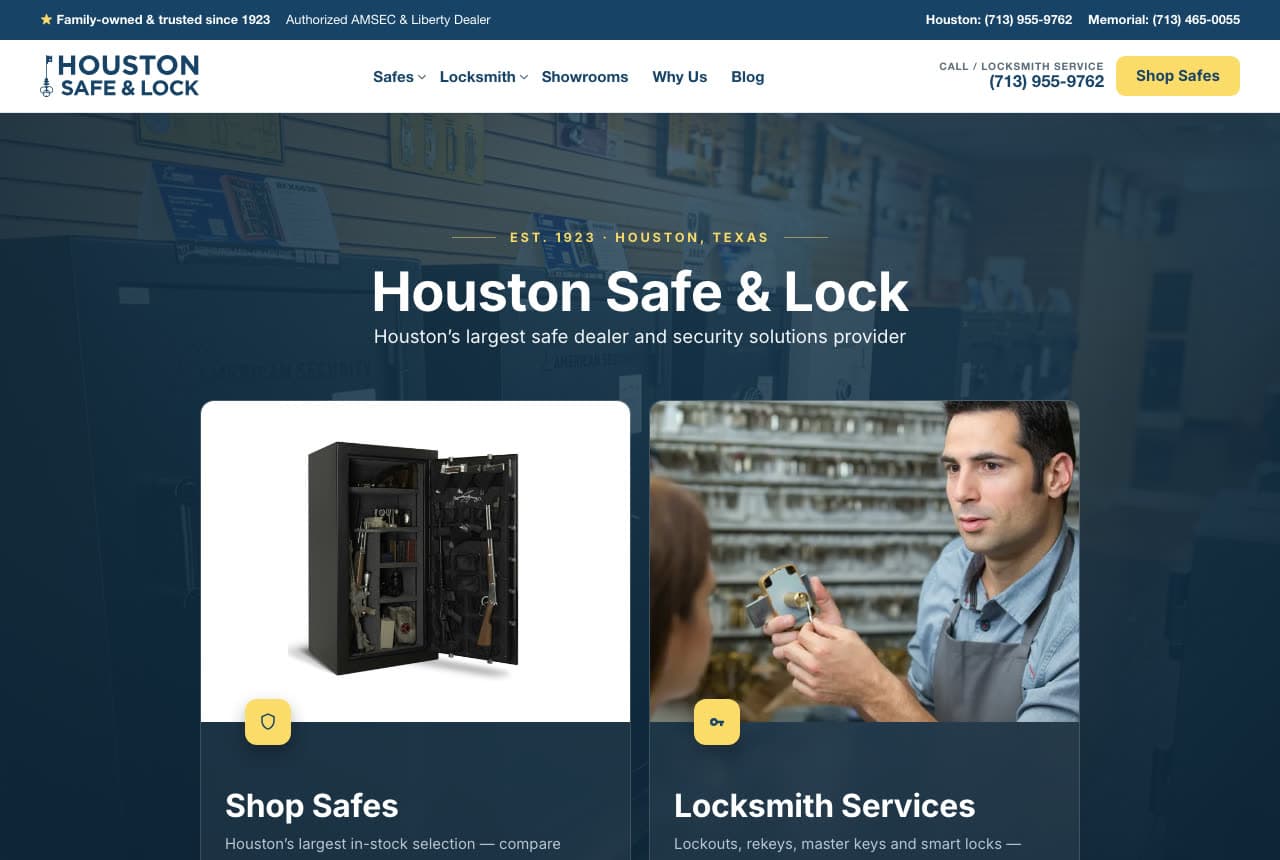 The Best Locksmith Website Examples, Explained — example