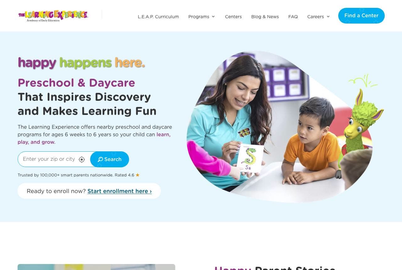 The Best Daycare Website Examples, Explained — example