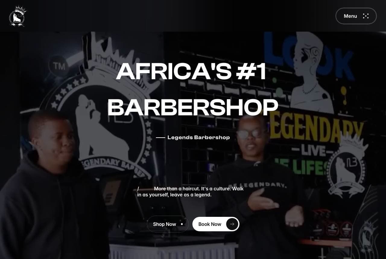The Best Barber Website Examples, Explained — example