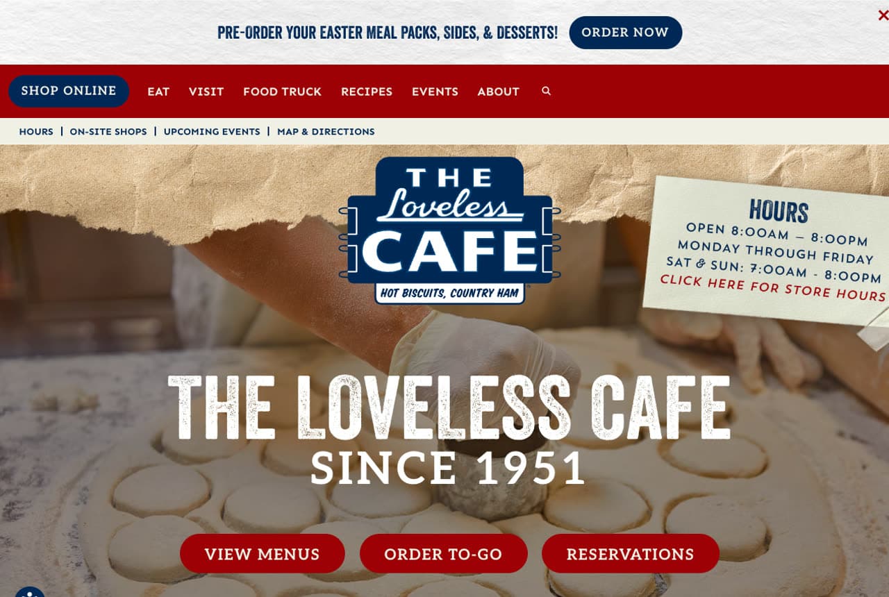The Best Restaurant Website Examples, Explained — example