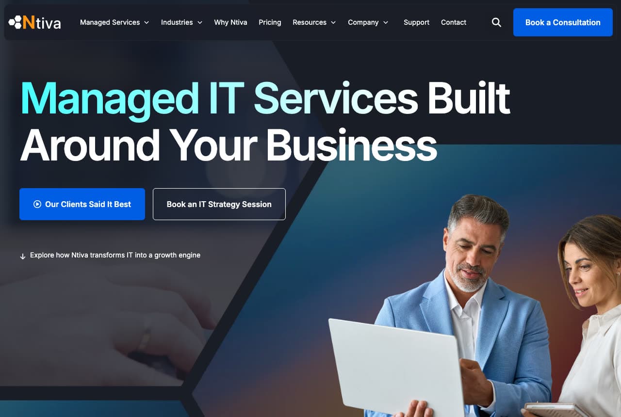 The Best IT Services Website Examples, Explained — example