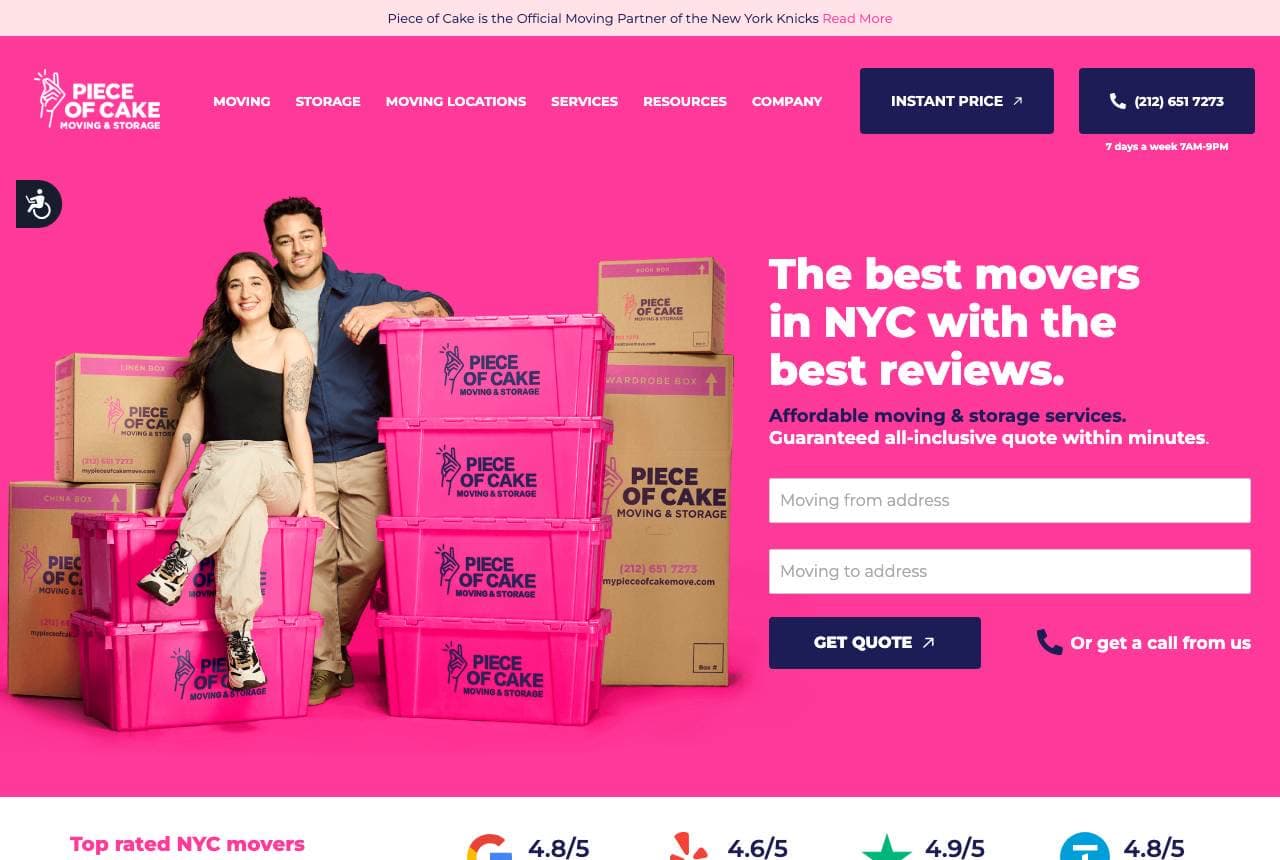 The Best Moving Website Examples, Explained — example