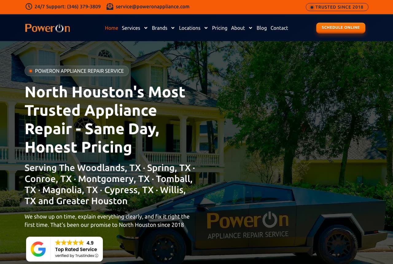 The Best Appliance Repair Website Examples, Explained — example