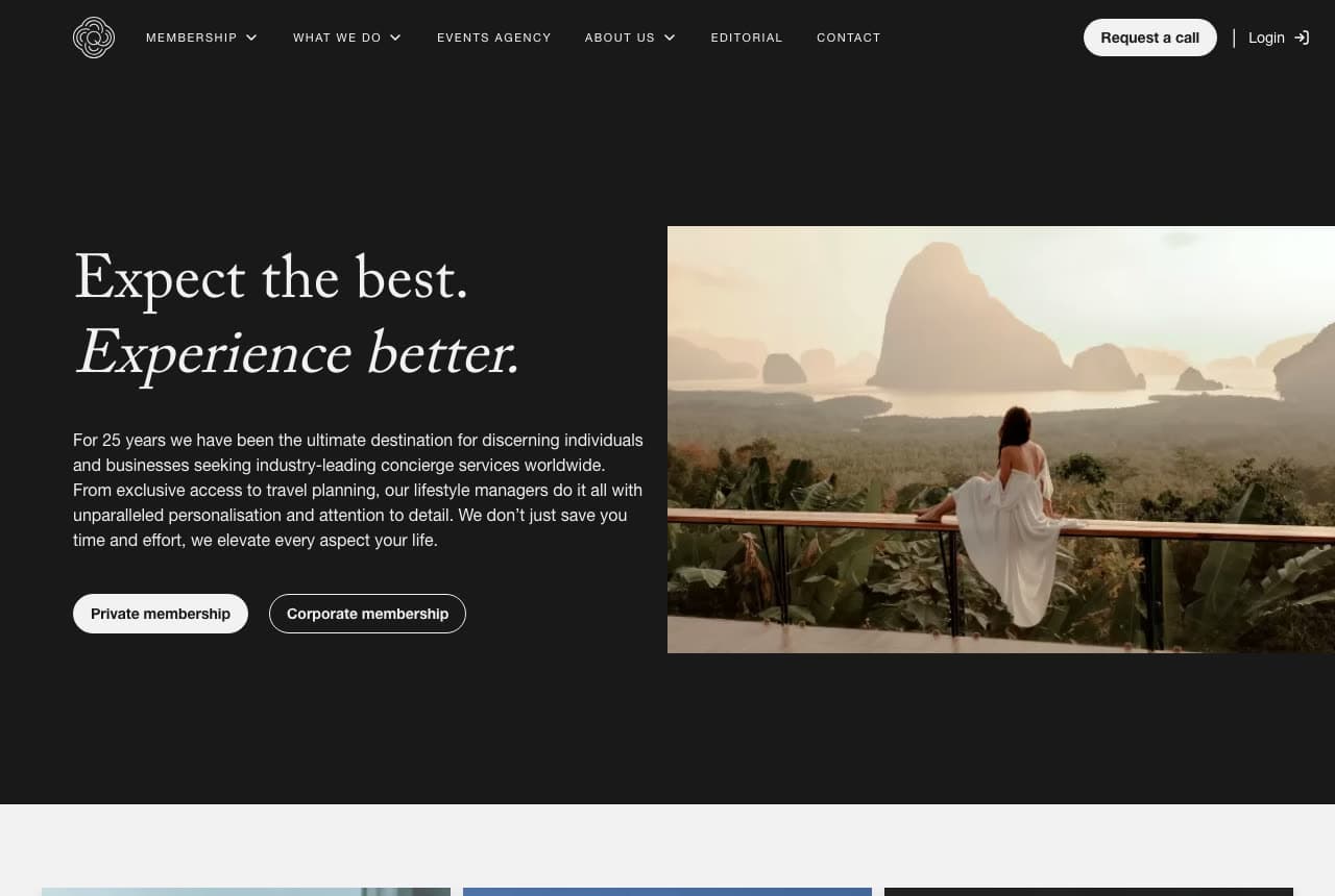 The Best Concierge Website Examples, Explained — example
