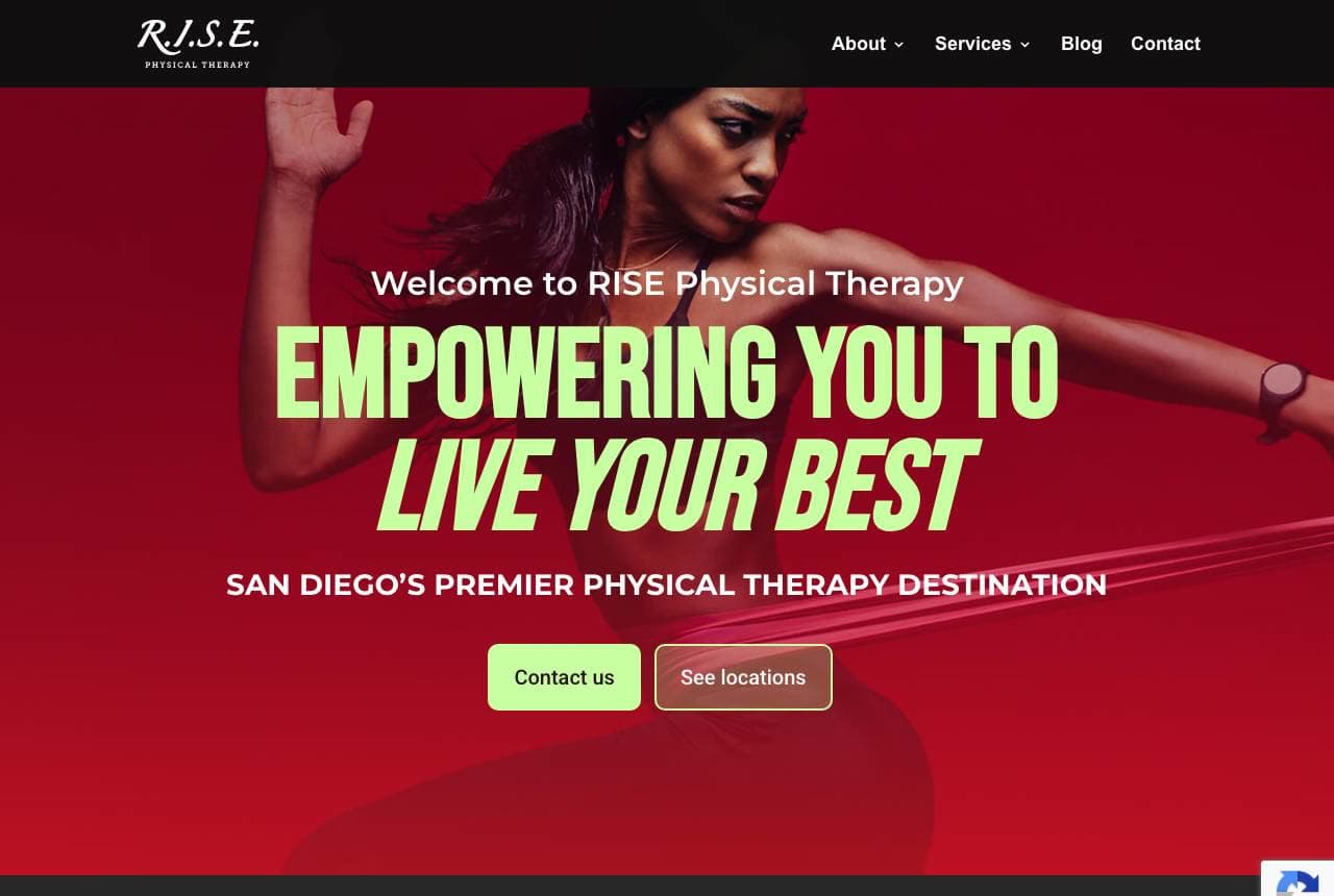 The Best Physical Therapy Website Examples, Explained — example