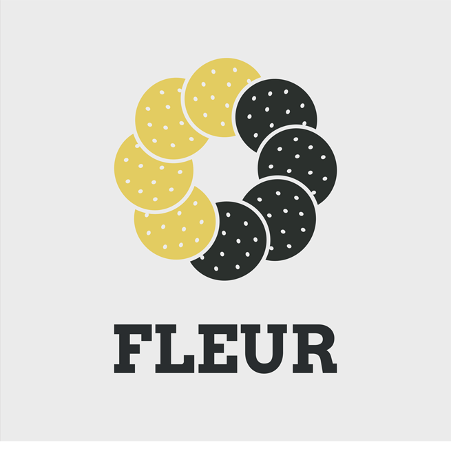 Bakery logo for business called Fleur.