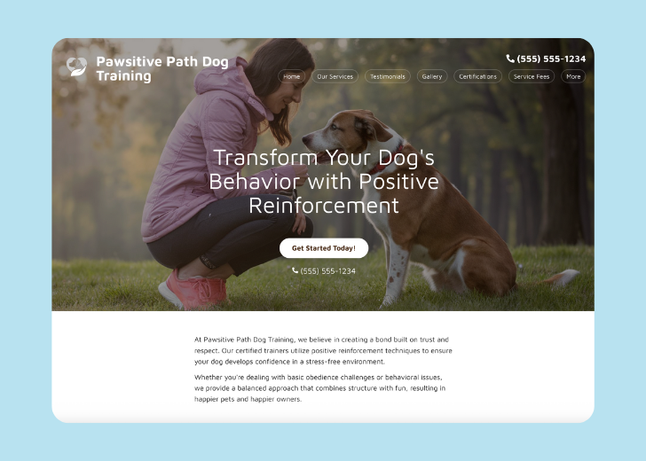 Revive Detailing landing page with the tagline 'Elevate the appearance and condition of your vehicle with Revive Detailing' with a picture of a shiny red car