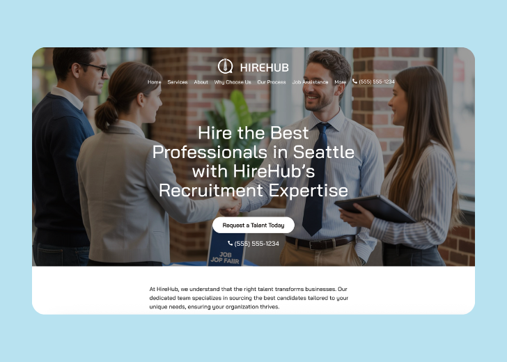 Revive Detailing landing page with the tagline 'Elevate the appearance and condition of your vehicle with Revive Detailing' with a picture of a shiny red car