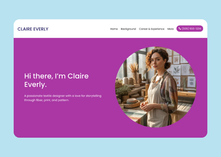 Revive Detailing landing page with the tagline 'Elevate the appearance and condition of your vehicle with Revive Detailing' with a picture of a shiny red car