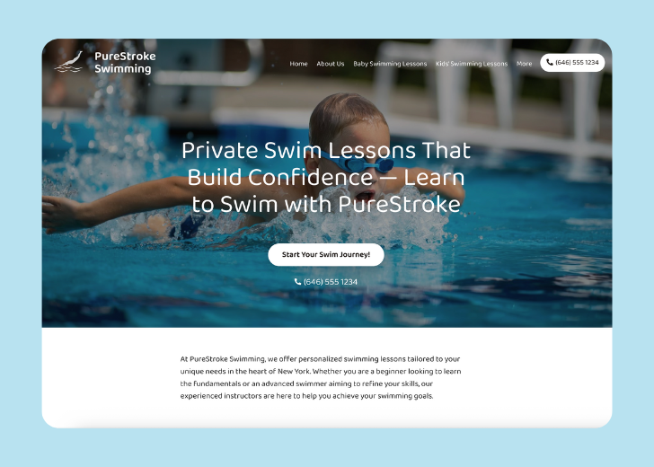 Revive Detailing landing page with the tagline 'Elevate the appearance and condition of your vehicle with Revive Detailing' with a picture of a shiny red car