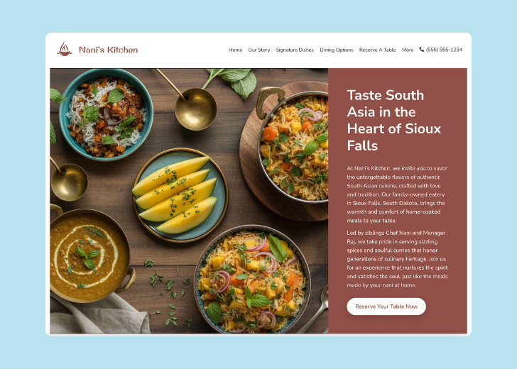 Revive Detailing landing page with the tagline 'Elevate the appearance and condition of your vehicle with Revive Detailing' with a picture of a shiny red car