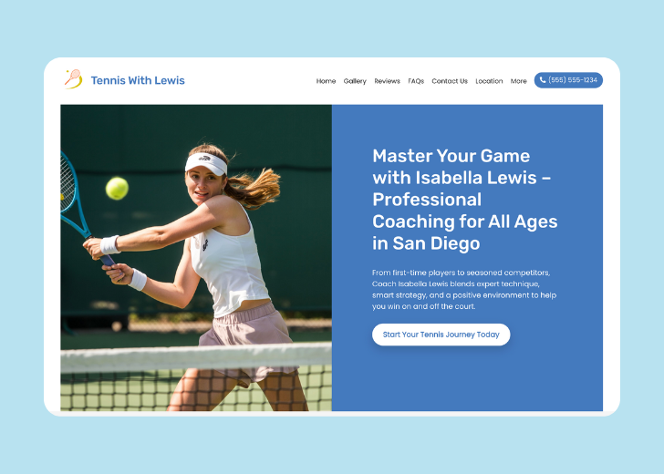 Revive Detailing landing page with the tagline 'Elevate the appearance and condition of your vehicle with Revive Detailing' with a picture of a shiny red car