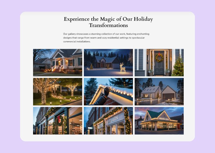 Gallery section titled 'Explore Our Stunning Home Remodeling Projects' with a gallery of 6 images of wooden-themed interior design in a masonry grid layout