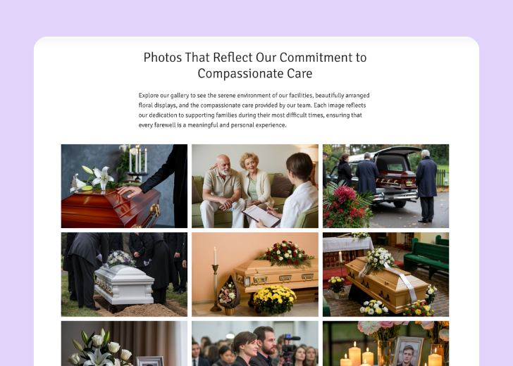 Gallery section titled 'Explore Our Stunning Home Remodeling Projects' with a gallery of 6 images of wooden-themed interior design in a masonry grid layout