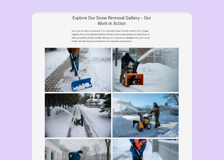 Gallery section titled 'Explore Our Stunning Home Remodeling Projects' with a gallery of 6 images of wooden-themed interior design in a masonry grid layout