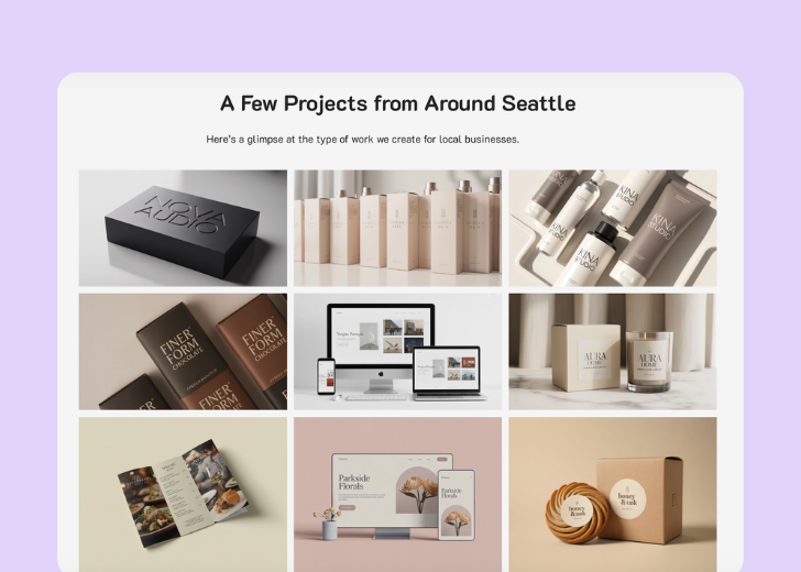 Gallery section titled 'Explore Our Stunning Home Remodeling Projects' with a gallery of 6 images of wooden-themed interior design in a masonry grid layout