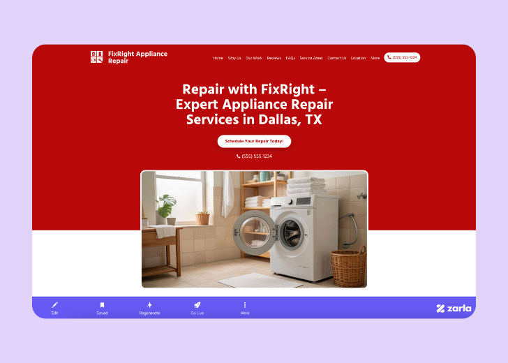 Screenshot of Zarla Editor's UI for selecting fonts and color palettes and uploading custom images