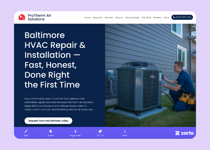 Screenshot of Zarla Editor's UI for selecting fonts and color palettes and uploading custom images