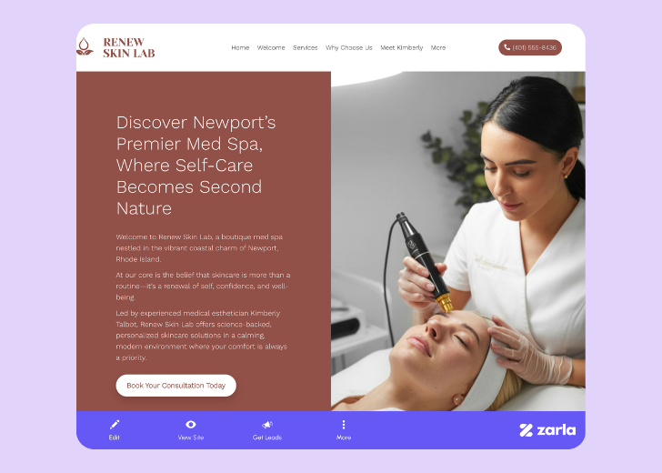 Screenshot of Zarla Editor's UI for selecting fonts and color palettes and uploading custom images