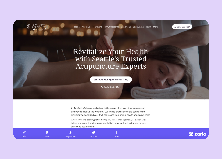 Screenshot of Zarla Editor's UI for selecting fonts and color palettes and uploading custom images