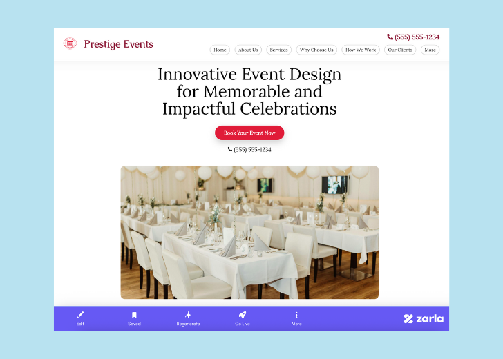 Screenshot of Zarla Editor's UI for selecting fonts and color palettes and uploading custom images