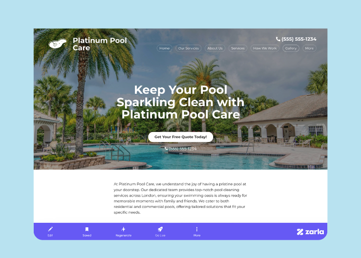 Screenshot of Zarla Editor's UI for selecting fonts and color palettes and uploading custom images