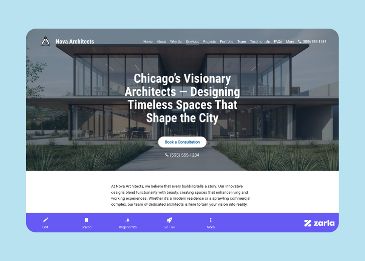 Screenshot of Zarla Editor's UI for selecting fonts and color palettes and uploading custom images