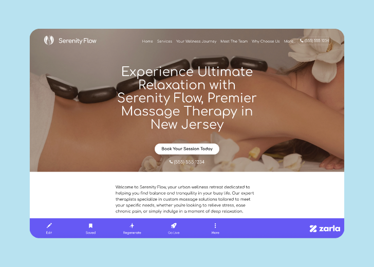 Screenshot of Zarla Editor's UI for selecting fonts and color palettes and uploading custom images