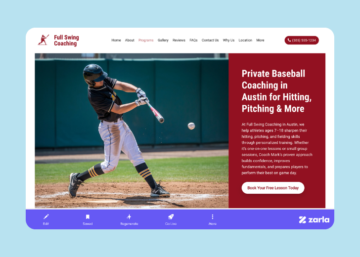 Screenshot of Zarla Editor's UI for selecting fonts and color palettes and uploading custom images