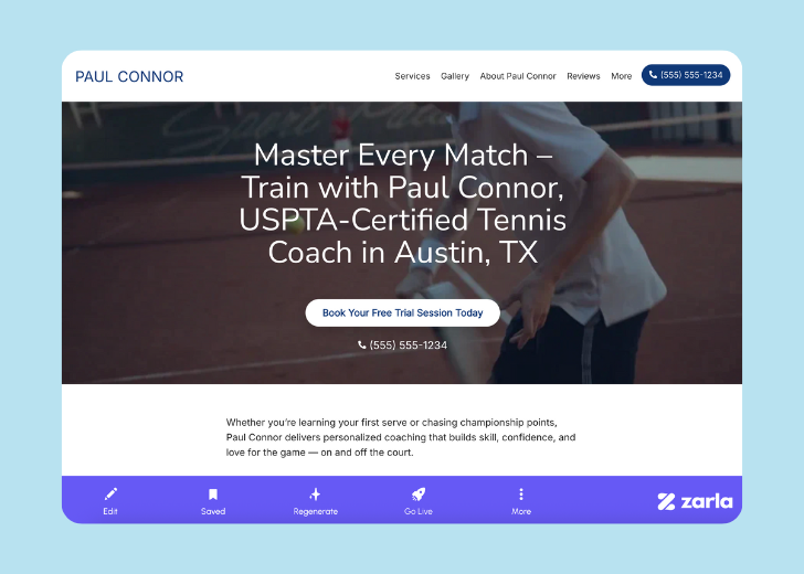 Screenshot of Zarla Editor's UI for selecting fonts and color palettes and uploading custom images
