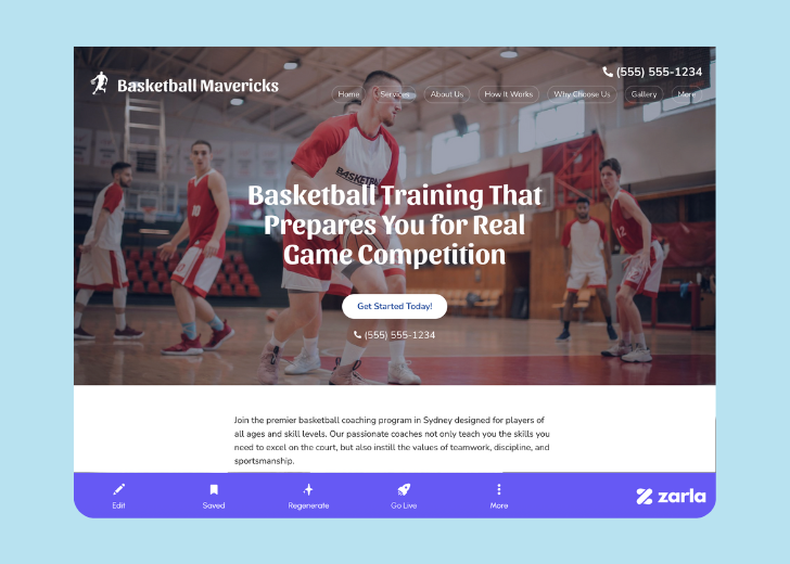 Screenshot of Zarla Editor's UI for selecting fonts and color palettes and uploading custom images