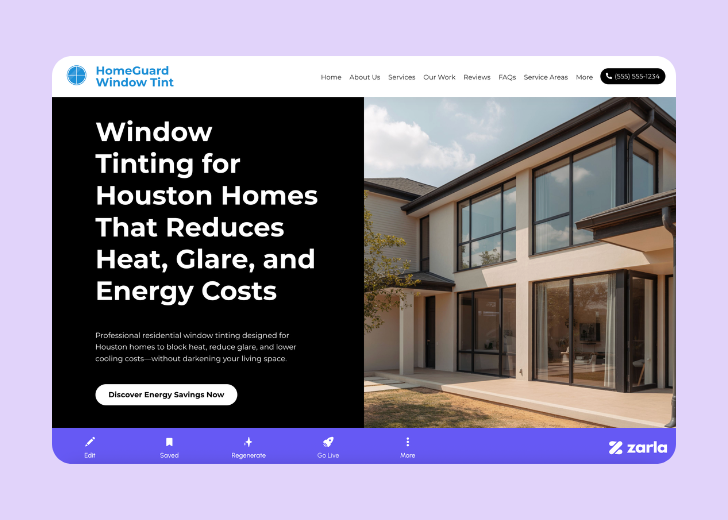 Screenshot of Zarla Editor's UI for selecting fonts and color palettes and uploading custom images