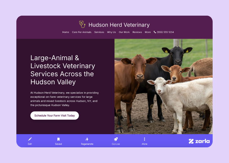 Screenshot of Zarla Editor's UI for selecting fonts and color palettes and uploading custom images