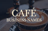 Café business name ideas created with Zarla