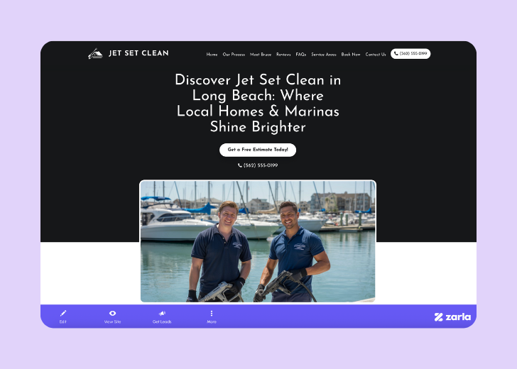 Screenshot of Zarla Editor's UI for selecting fonts and color palettes and uploading custom images