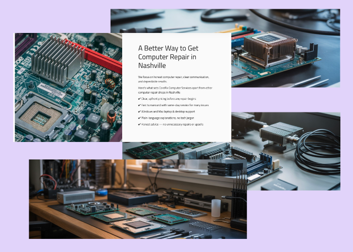 Gallery section titled 'Explore Our Stunning Home Remodeling Projects' with a gallery of 6 images of wooden-themed interior design in a masonry grid layout