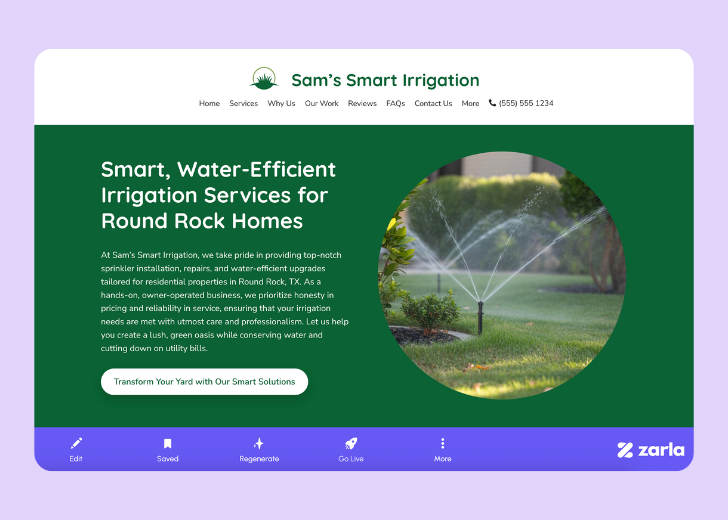 Screenshot of Zarla Editor's UI for selecting fonts and color palettes and uploading custom images