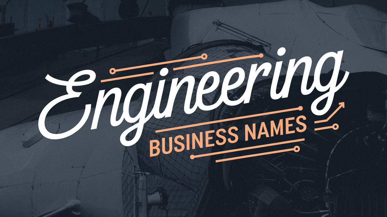 Engineering business name ideas created with Zarla