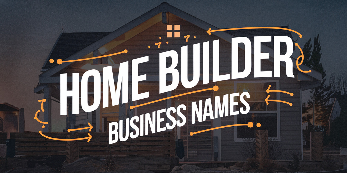 200 Home Builder Business Names for Modern, Luxury and Green Construction