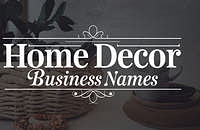 Home Decor business name ideas created with Zarla