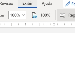 Ative sua régua e linhas de grade.