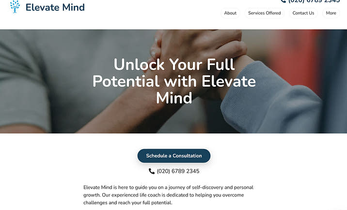 Life Coaching Website Builder